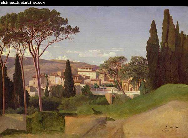 Jean-Achille Benouville View of a Roman Villa