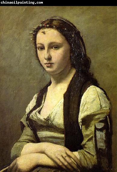 Jean-Baptiste Camille Corot The Woman with a Pearl