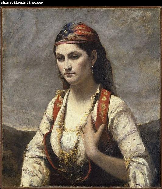 Jean-Baptiste Camille Corot Young Woman of Albano