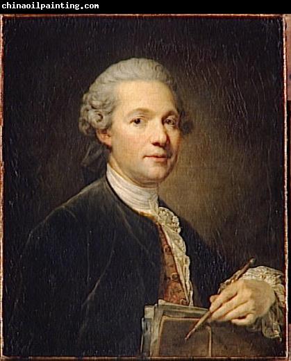Jean-Baptiste Greuze Portrait of Jacques Gabriel French architect