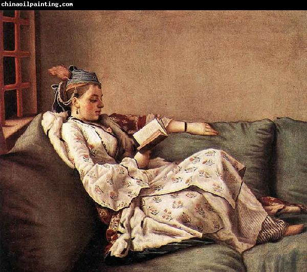 Jean-Etienne Liotard Portrait of Marie Adelaide de France en robe turque