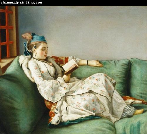 Jean-Etienne Liotard Portrait of Marie Adelaide de France en robe turque