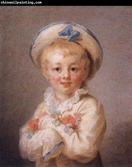 Jean-Honore Fragonard A Boy as Pierrot