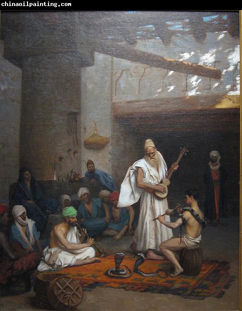 Jean-Leon Gerome The Snake Charmer