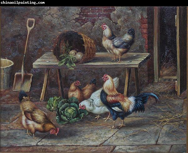 Jenny Hoppe The chicken family