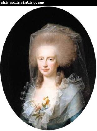 Jens Juel Portrait of Bolette Marie Harboe  wife of Johan Frederik Lindencrone