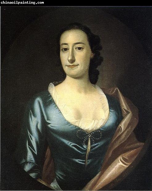 Jeremiah Theus Portrait of Elizabeth Prioleau Roupell