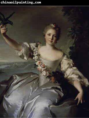 Jjean-Marc nattier Portrait of Mathilde de Canisy, Marquise d'Antin