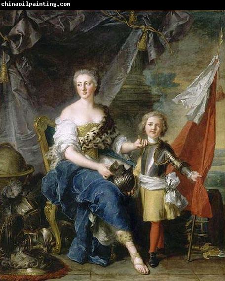 Jjean-Marc nattier Portrait of Jeanne Louise de Lorraine, Mademoiselle de Lambesc (1711-1772) and her brother Louis de Lorraine, Count then Prince of Brionne