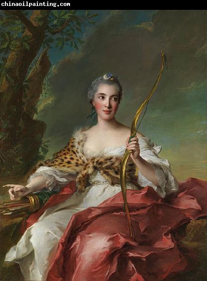 Jjean-Marc nattier Madame de Maison-Rouge as Diana