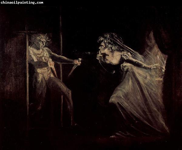 Johann Heinrich Fuseli Lady Macbeth receives the daggers