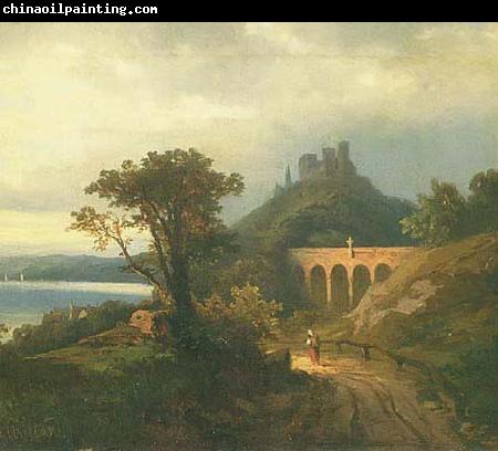 Johann Koler Italian landscape