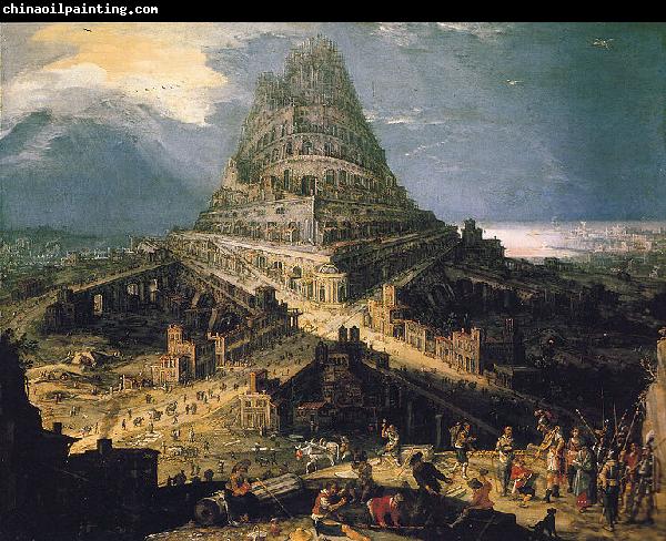 Johann Peter Hasenclever The Construction of the Tower of Babel