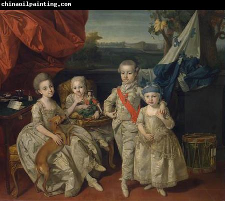 Johann Zoffany The children of Ferdinand of Parma