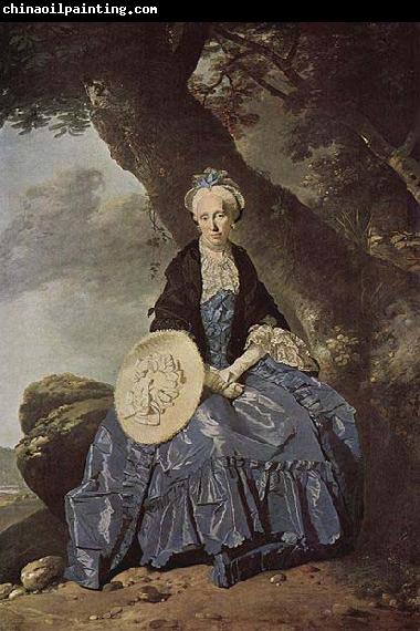 Johann Zoffany Portrait of Mrs. Oswald