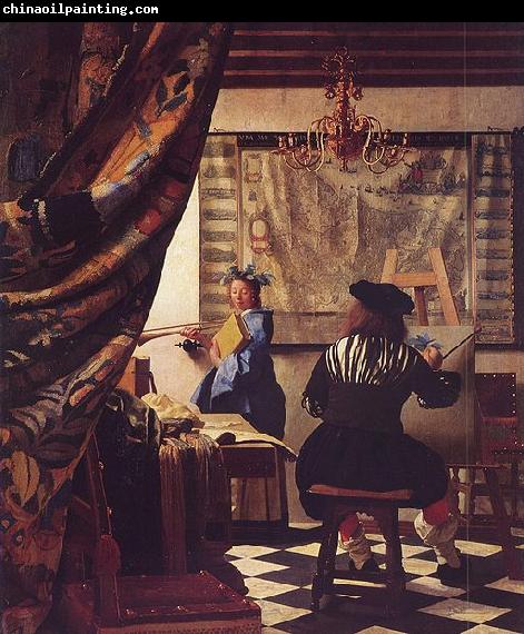 Johannes Vermeer The Art of Painting