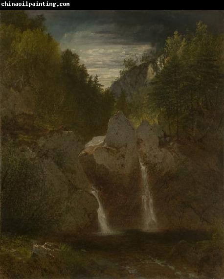 John Frederick Kensett Rock Pool, Bash-Bish Falls