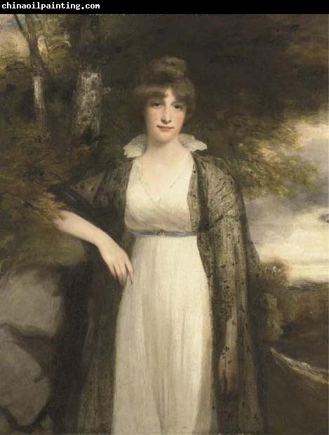 John Hoppner Portrait in oils of Eleanor Agnes Hobart, Countess of Buckinghamshire