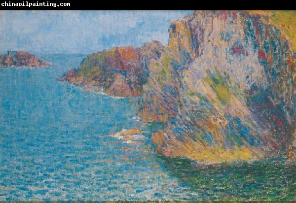 John Peter Russell La Pointe de Morestil par mer calme