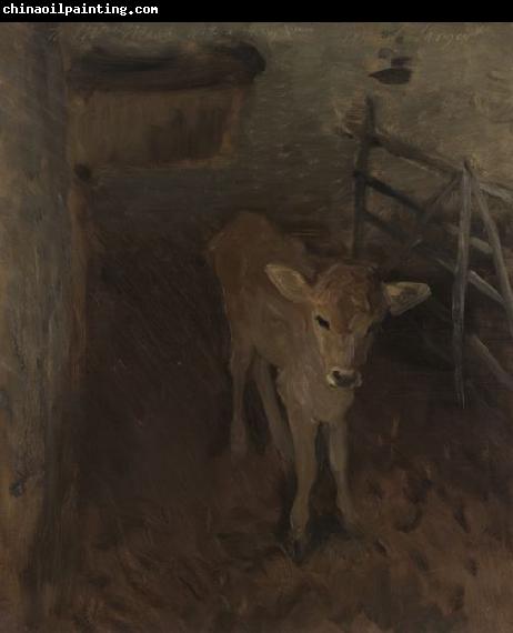 John Singer Sargent A Jersey Calf