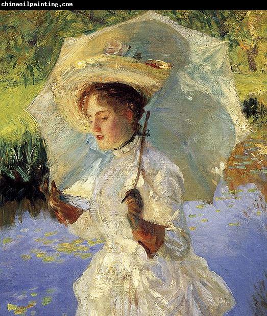 John Singer Sargent Morning Walk Detail