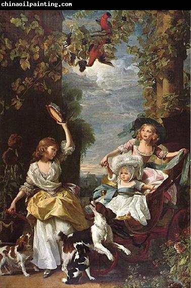 John Singleton Copley The Three Youngest Daughters of King George III