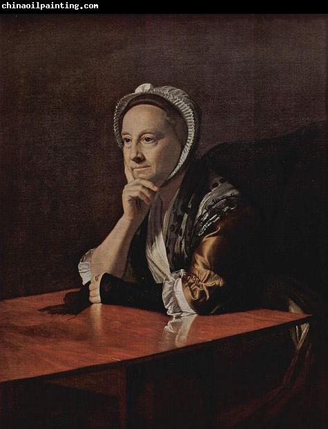 John Singleton Copley Mrs. Humphrey Devereux, oil on canvas painting by John Singleton Copley,