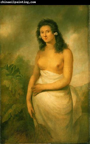 John Webber The Tahitian Princess Poedua, the daughter of Orio, Chief of Raiatea