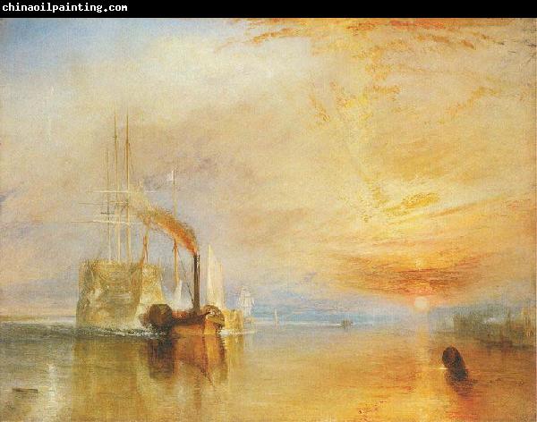 Joseph Mallord William Turner The Fighting Temeraire tugged to her last Berth to be broken up