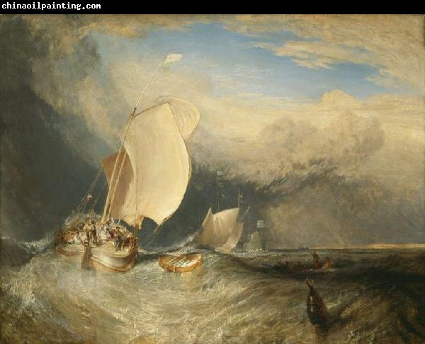 Joseph Mallord William Turner Fishing Boats with Hucksters Bargaining for Fish