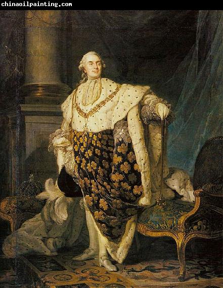 Joseph-Siffred  Duplessis Louis XVI in Coronation Robes