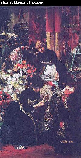 Juan Luna Street Flower Vendor