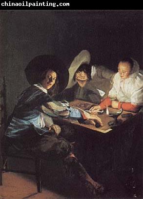 Judith leyster A Game of Tric-Trac