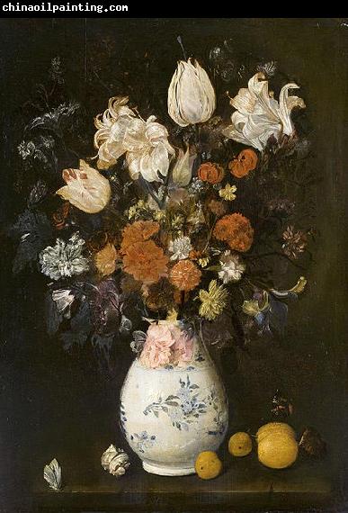 Judith leyster Flowers in a vase.