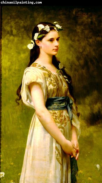 Jules Joseph Lefebvre Portrait of Julia Foster Ward