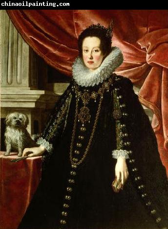 Justus Sustermans Anna of Medici, wife of archduke Ferdinand Charles of Austria