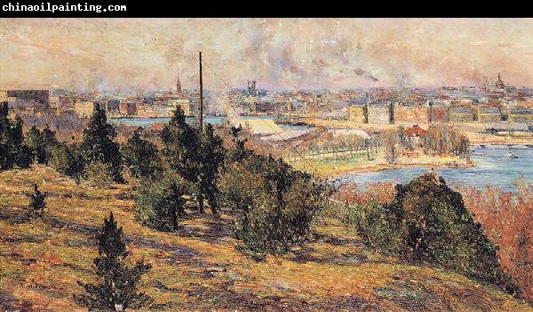 Karl Nordstrom View of Stockholm from Skansen