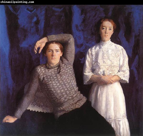 Karoly Ferenczy Double Portrait