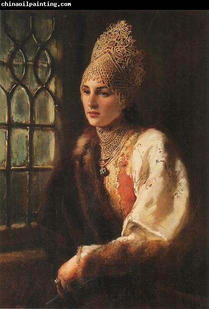 Konstantin Makovsky Boyarina