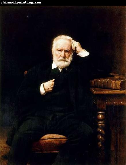 Leon Bonnat Portrait of Victor Hugo