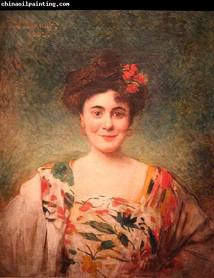 Leon Joseph Florentin Bonnat Portrait de madame Dotezac