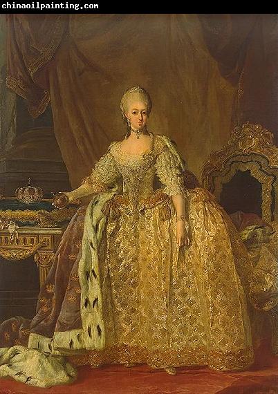 Lorens Pasch the Younger Sophia Magdalene of Brandenburg Kulmbach