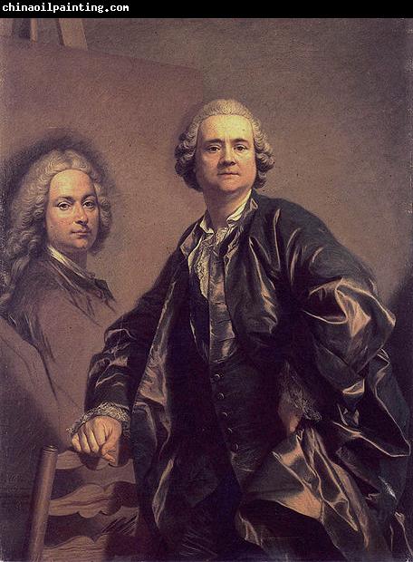 Louis Michel van Loo Self portrait