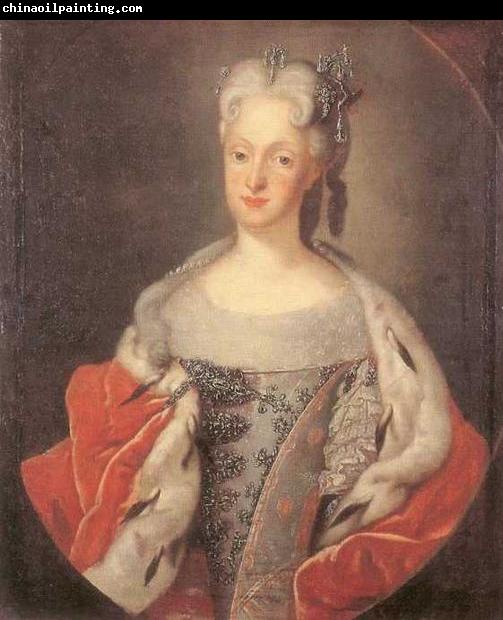 Louis de Silvestre Portrait of Maria Josepha of Austria