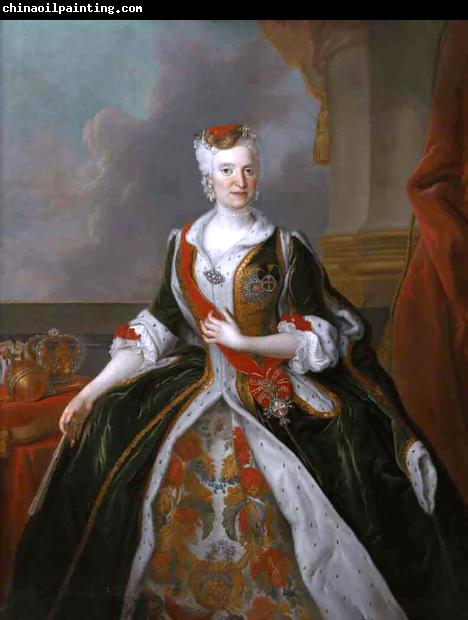 Louis de Silvestre Portrait of Maria Josepha of Austria