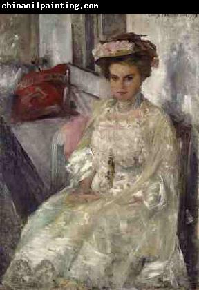 Lovis Corinth Portrait of Irma Hubner