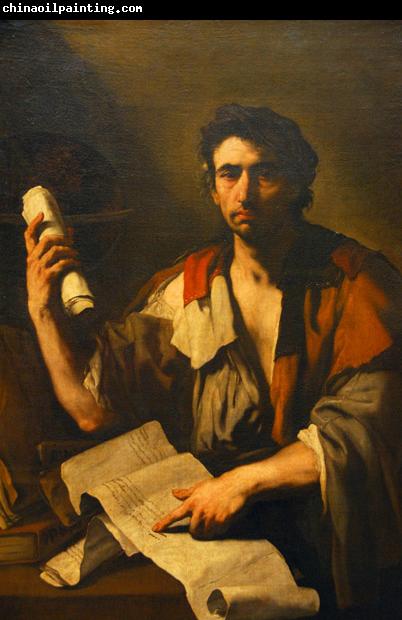 Luca  Giordano Ein Cynischer Philosoph