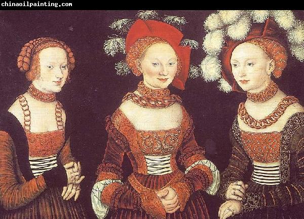 Lucas  Cranach Emilla und Sidonia von Sachsen