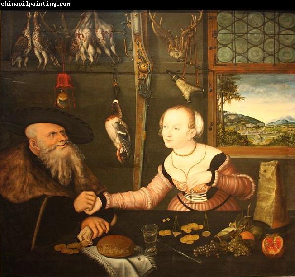 Lucas  Cranach Die Bezahlung