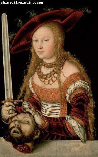 Lucas Cranach Judith with the head of Holofernes